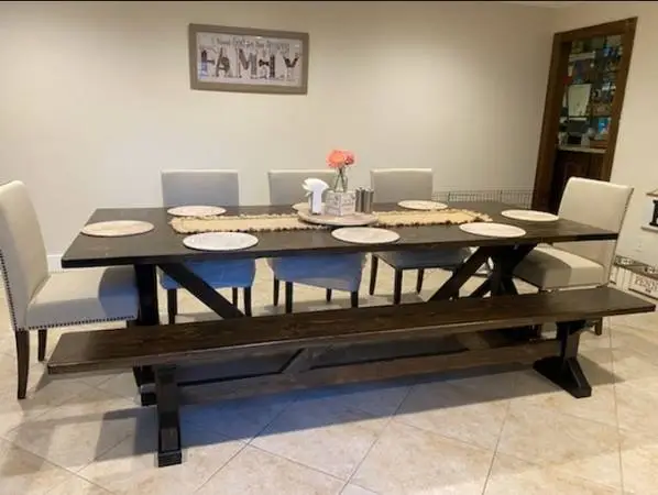 Custom Designed Farmhouse Dining Tables.
