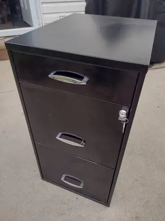 Metal Lockable Filing Cabinet
