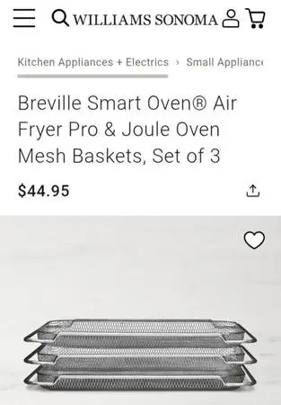 Breville Smart Oven Baskets