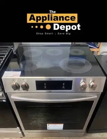 New Frigidaire Electric Slide-in Range