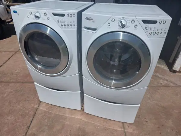 Whirpool washer and dryer Gas