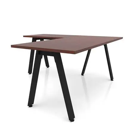 *8 colors Several Sizes New in Box L Shape Desk w/ Metal V Legs Desks