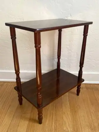 Vintage 2-Tier Side Table