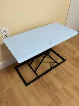 Metal coffee table