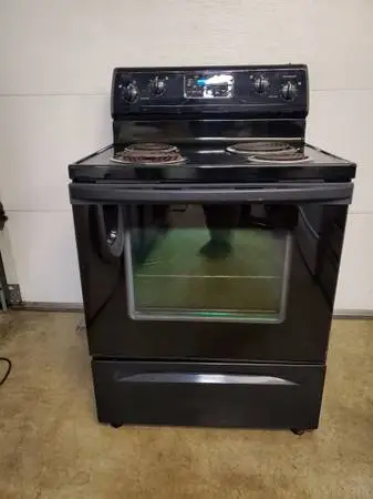 Whirlpool self-clean range oven