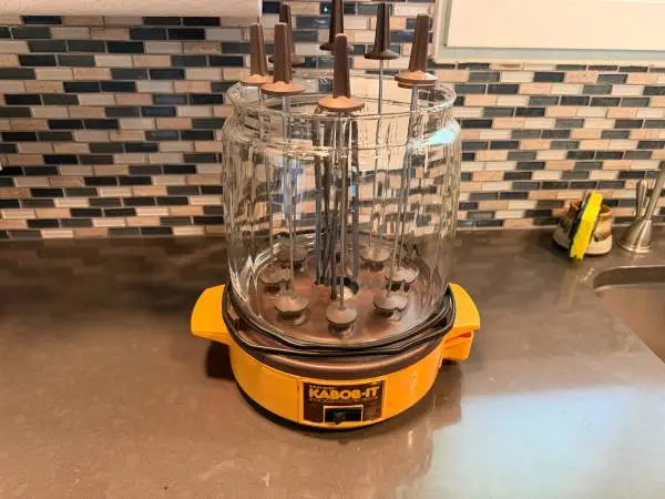 KABOB-IT by Wear Ever! Classic retro kitchen gadget, bargain price $40