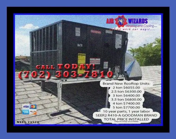 Do you wish for New package unit Air Conditioner Your Neighborhood HV