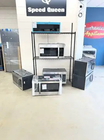 GSGV- NEW S&D OTR MICROWAVES WITH 1 YEAR WARRANTY