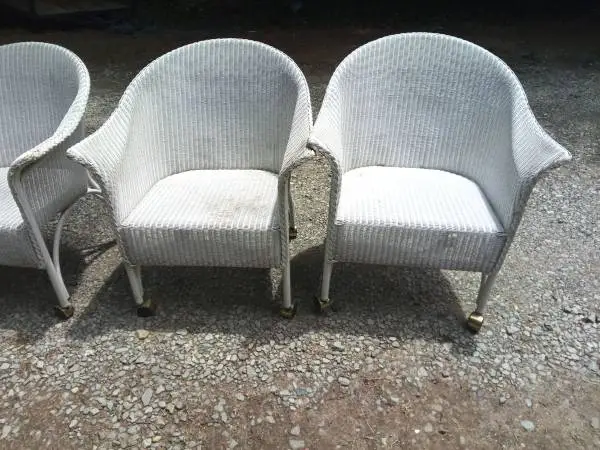 Bamboo wicker  patio furniture