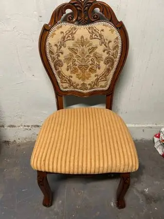 French Country Style Solid Wooden Dining Living Room Kitchen Arm Chair