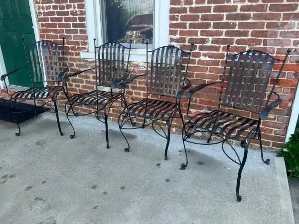 Excellent Iron Outdoor Patio Chairs