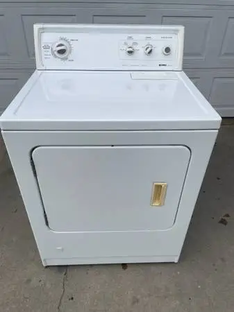 White kenmore 90 series gas dryer
