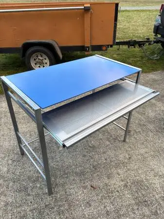Glass Topped Desk - Can Deliver
