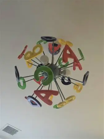 Chandelier for kids room