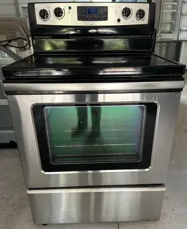 Whirlpool Stainless Ceramic Range