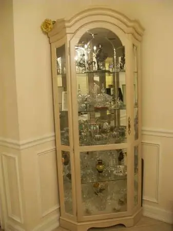 Corner China Closet