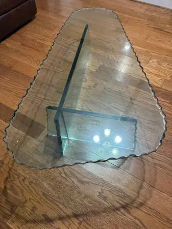 MCM Glass Coffee Table