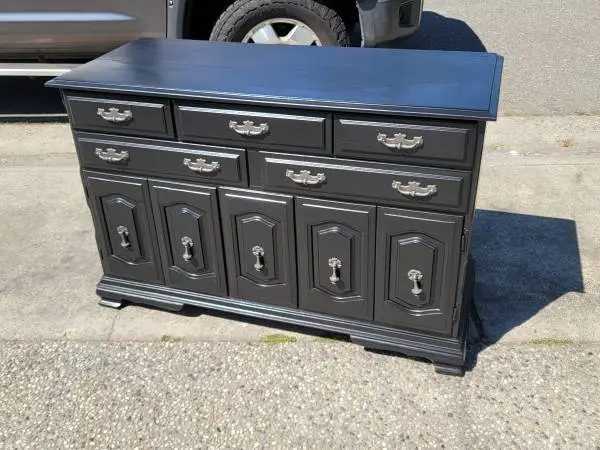 Solid wood buffet / media stand