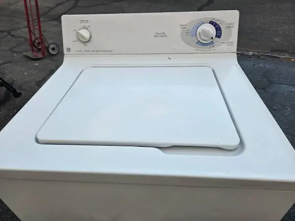 GE washer refurbished delivered today