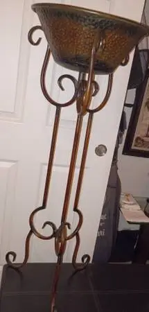 Wrought Iron Plant Holder