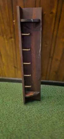 3 Foot Shelf With Pegs/Hangers