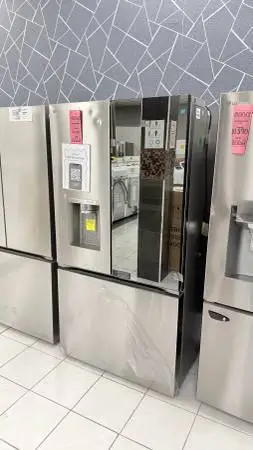 FRIDGES WITH GLASS DOORS NEW OPEN BOX PRICE NEGOTIABLE