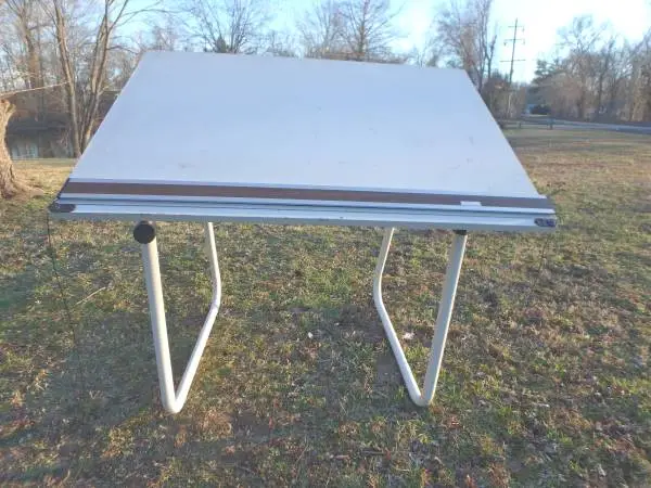 Wood Adjustable Drafting / Architecture Table; Delivery Possible