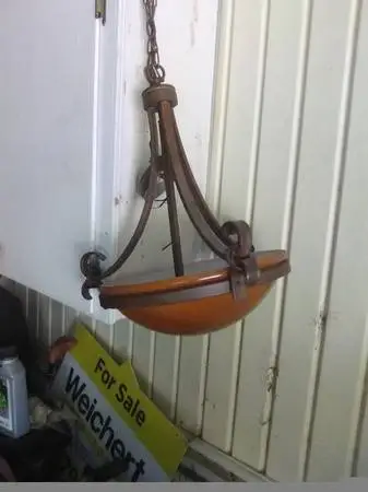 Ceiling Wrought Iron Look Hanging Light/Dining/Den/Family Room