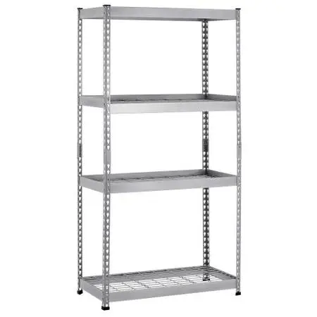 Husky shelving units 4 wide x 2 deep, either 3 or 6 tall