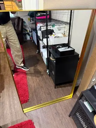 Gold Mirror New | Moving Sale