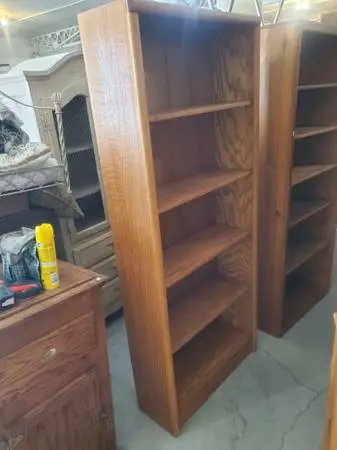 Oak bookshelf