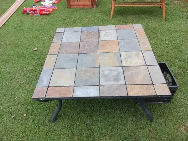 Tile Patio Table