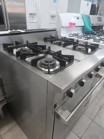 30” NXR RANGE OVEN COMERCIAL 4 BURNERS STAINLESS STEEL FOR SALE