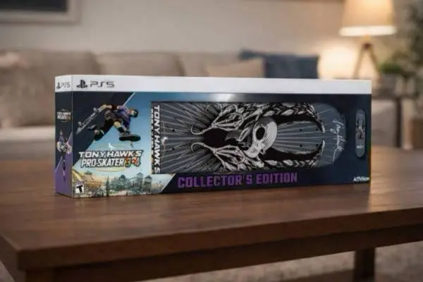 Tribal Motion Ride PS5 Tony Hawk 3+4 Collector’s Edition Deck + Game ᎤᏩᏥ