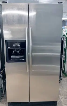 Kitchenaid Side By Side Stainless Steel Refrigerator KSRG25FKSS 36