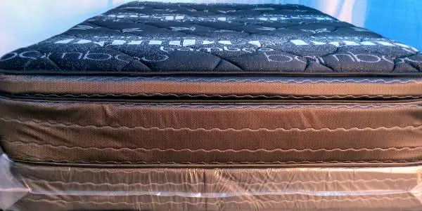 $200 black series queen pillow top mattress only  new free delivery