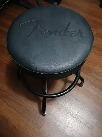 Fender Music Blackout 22 inch Barstool Used Mint!