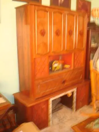 vintage bar cabinet