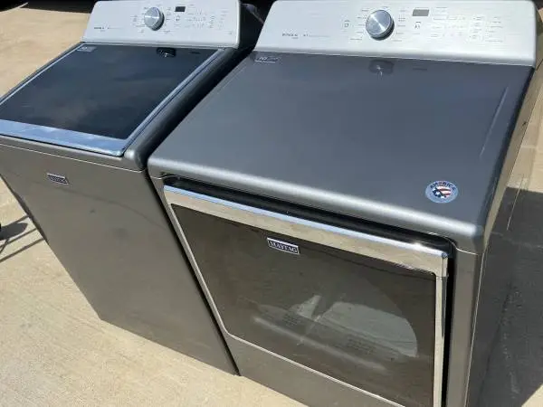 Maytag bravos washer and Maytag bravos dryer electric