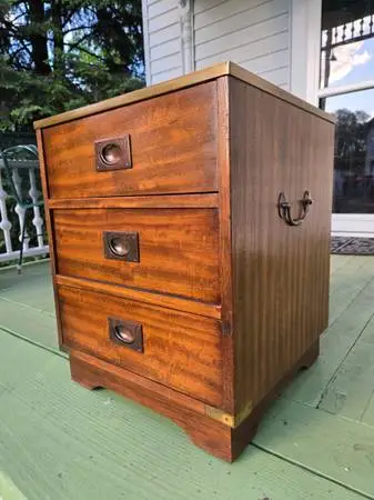 Mid Century Campaign Style Stand