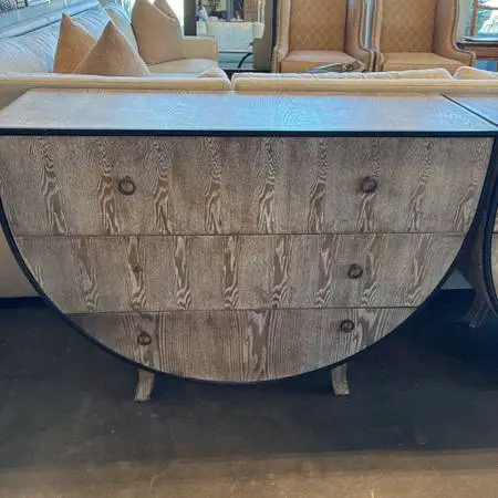 Mercana Distressed Wood Dresser - 47.5X16.5X35H - AS IS