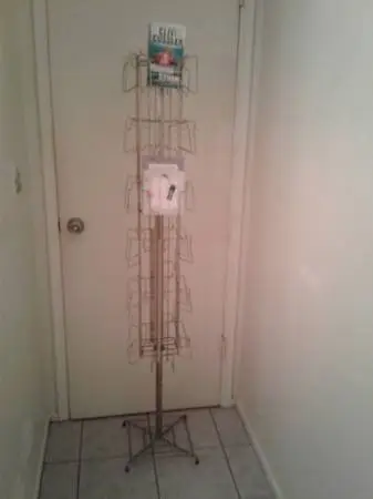 Rotating Greeting Card/Postcard Display Rack