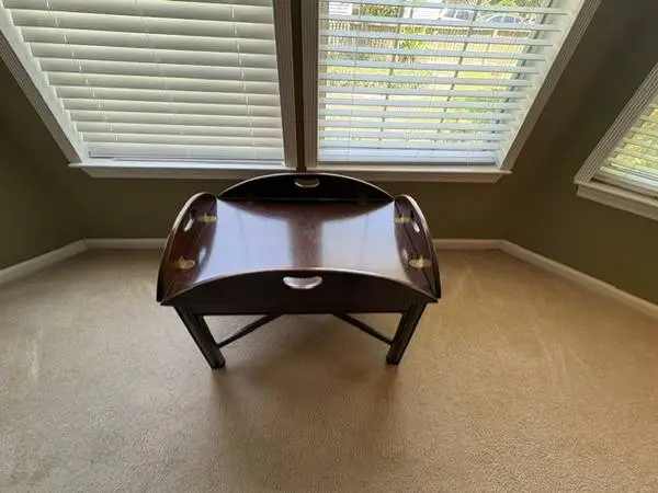 Mahogany Butlers Tray Coffee Table