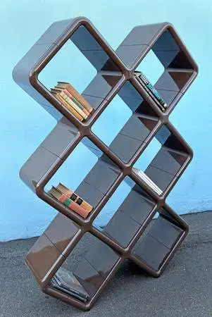 1970s Umbo shelves for Directional by Kay Leroy Ruggles