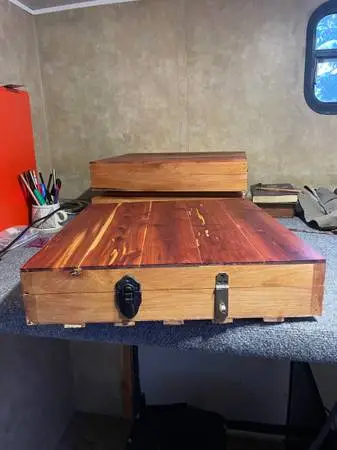 Handmade Wooden Box - Cedar and Alder