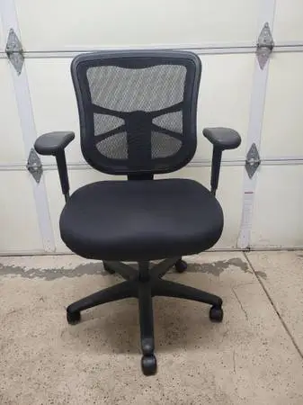 Alera Elusion Mesh Ergonomic Office Chair Computer Desk Gaming, Black