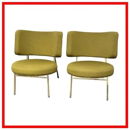 Calligaris Coco Lounge Chairs, Pair