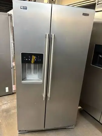 Maytag Stainless Steel Side By Side Refrigerator