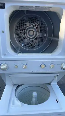 Frigidaire startable washer and dryer gas  (delivery fee