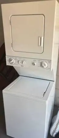 Like new Kenmore Stackable Washer- Electric Dryer apartment size